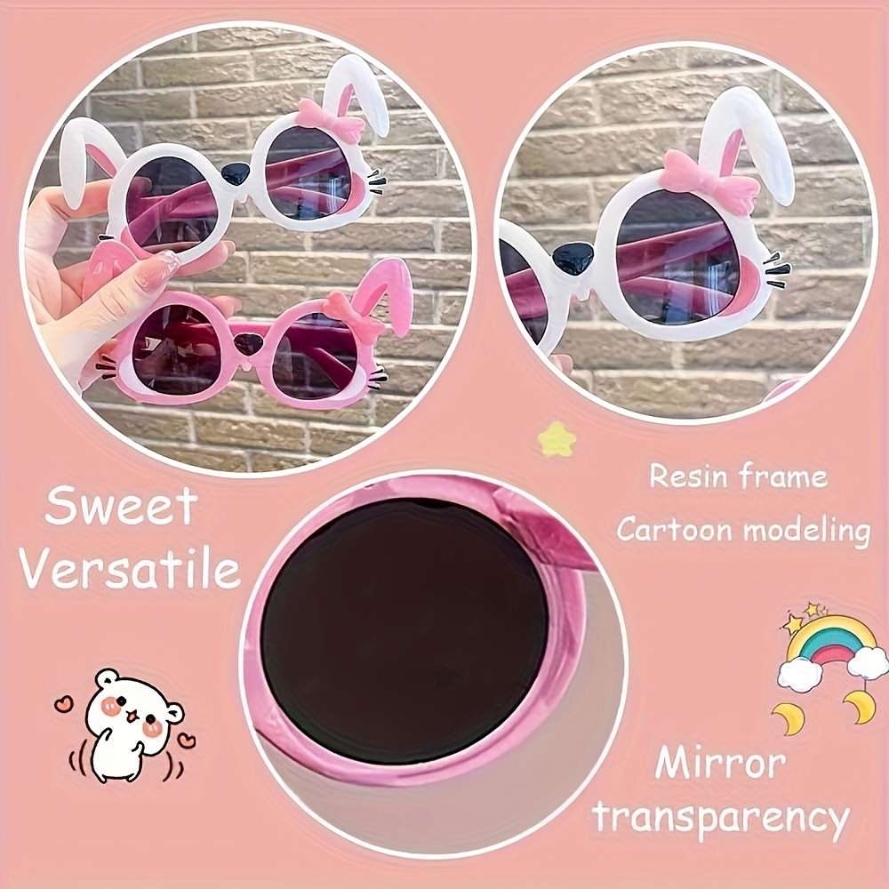 Kids Glasses Color White