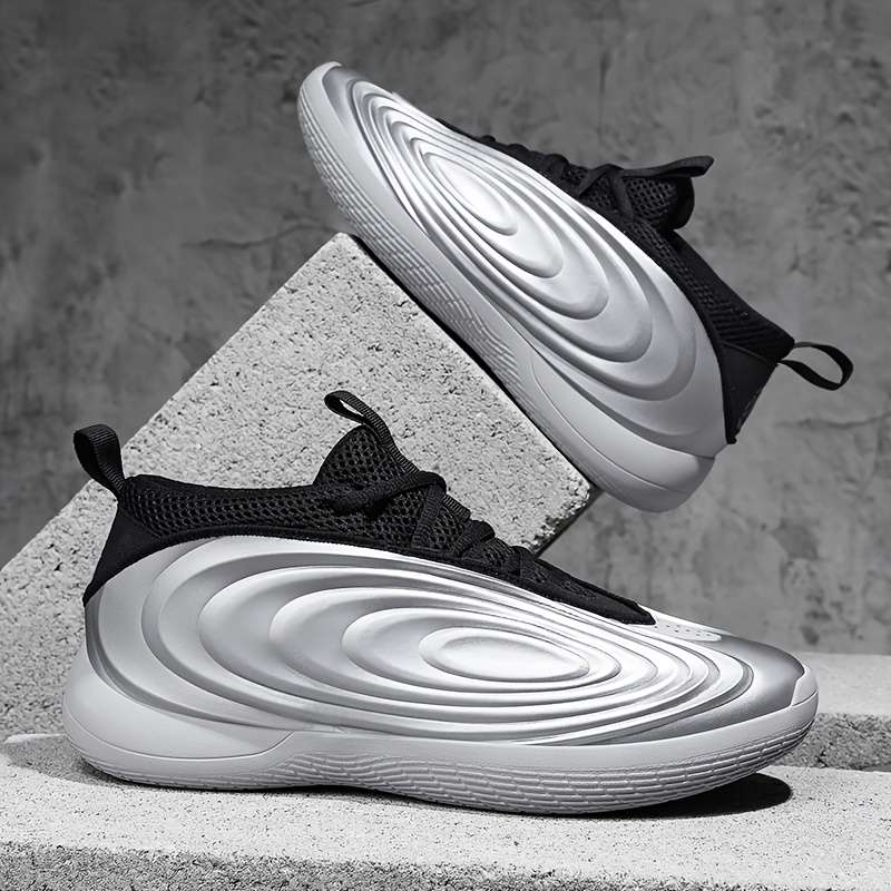 Basketball Shoes Color Black And Silvery Sizeuk 10.5