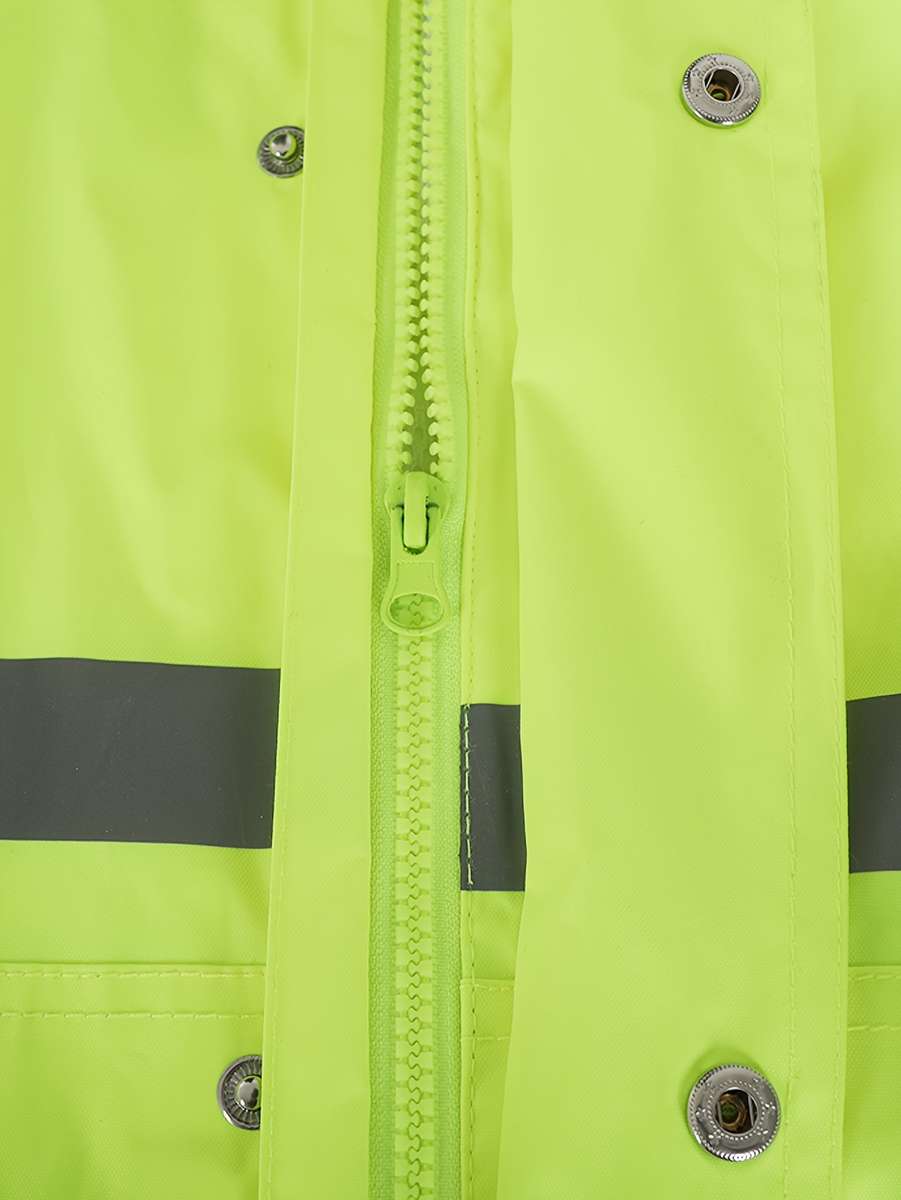 Raincoat Fluorescent Green Size Uk M