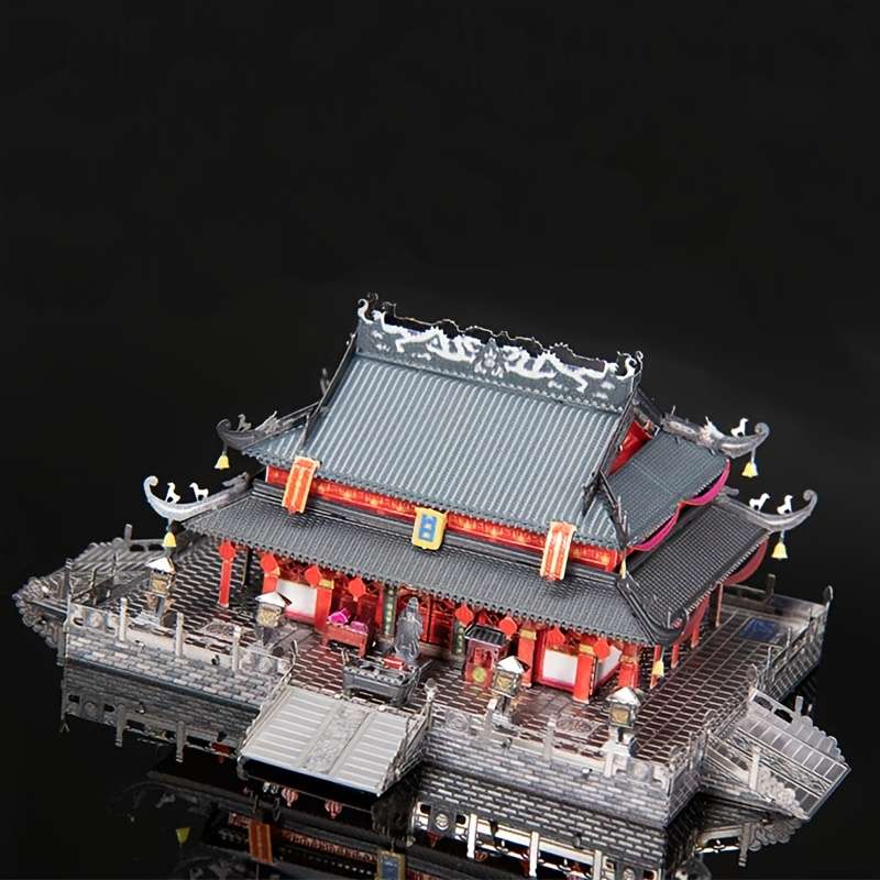 Building Toy Architectural Model Toy Set Items Dacheng Hall Of Confucius Temple