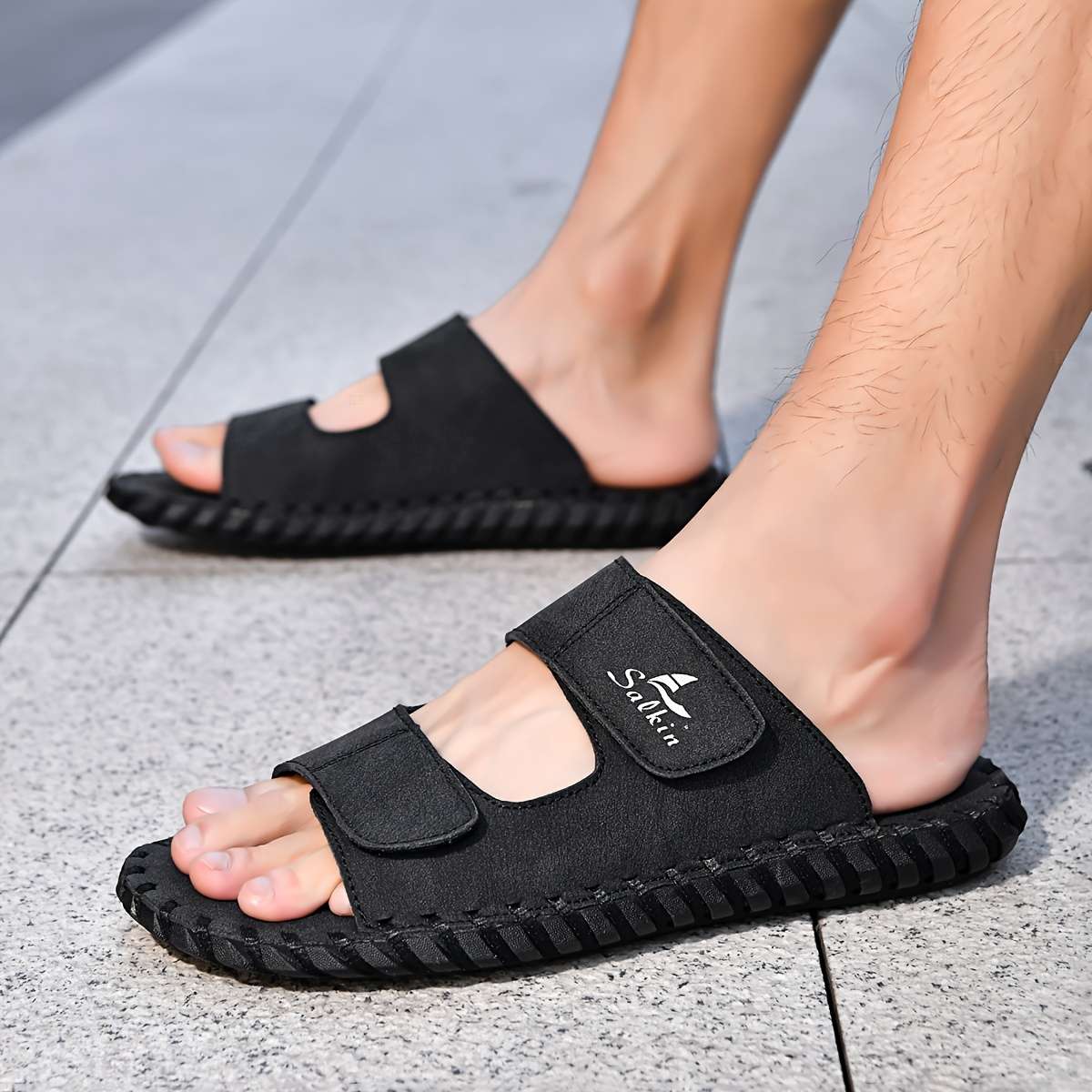 Sandals Color Black Size Uk 7