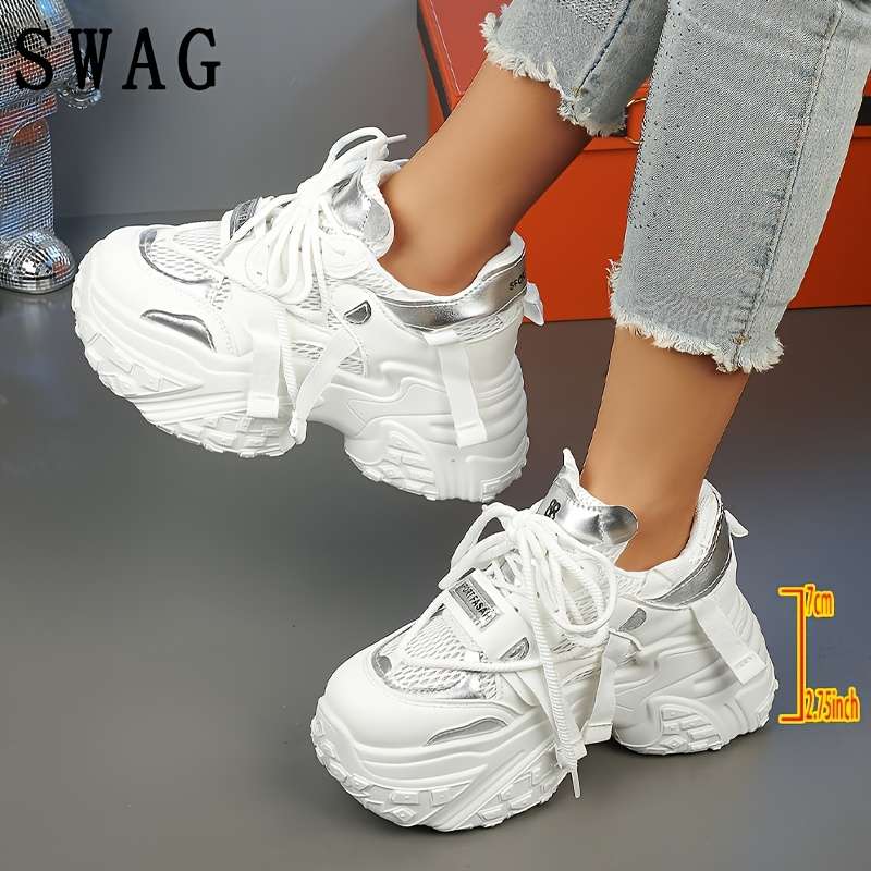 Women S Sneakers Color White Sizeuk 5