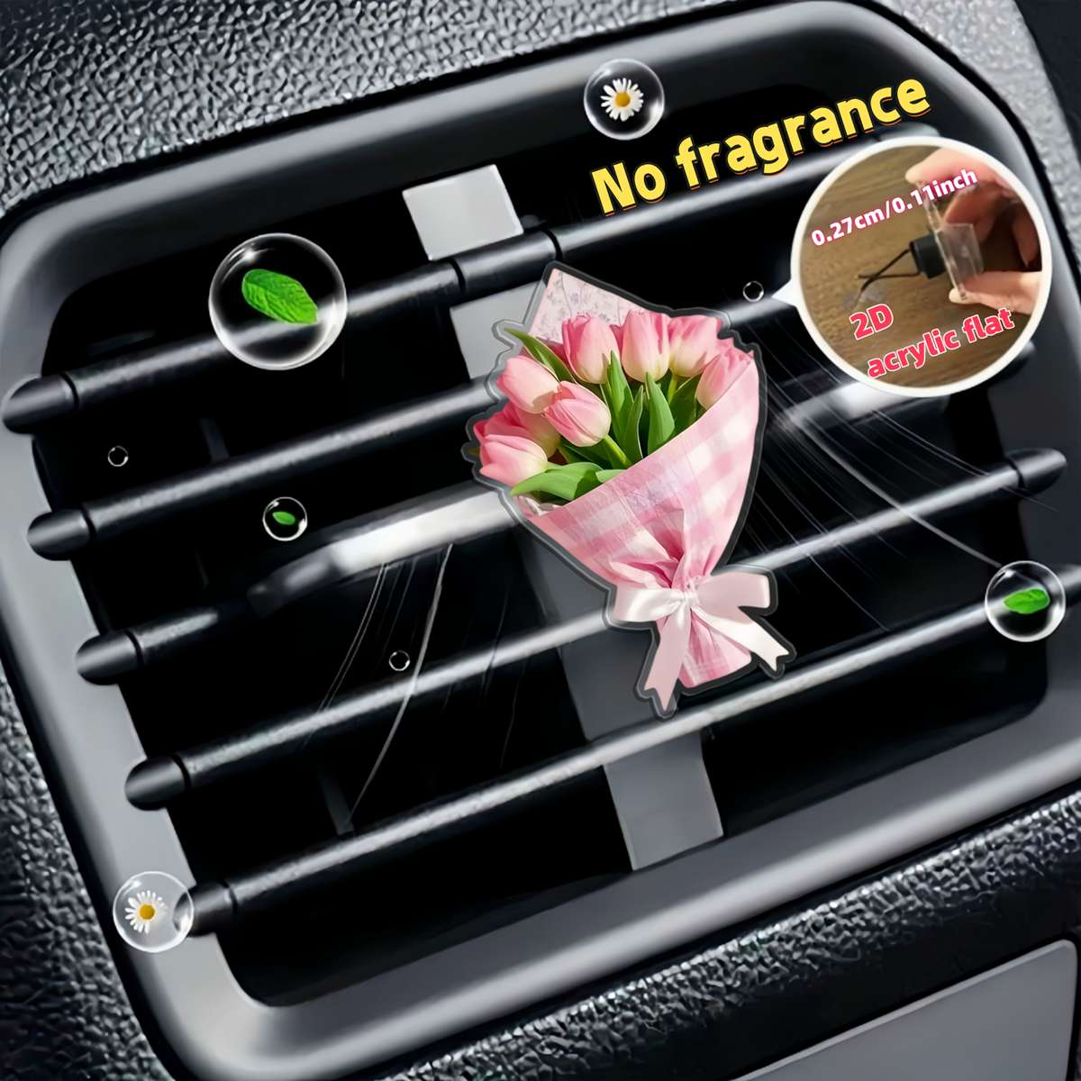 Car Interior Decor Style Tulip