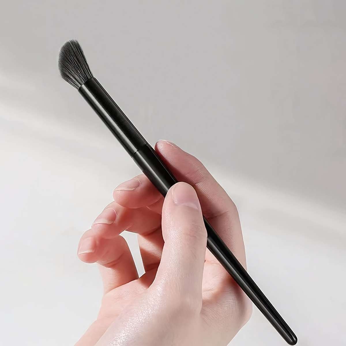 Makeup Brush Set Color Black 2Pcs