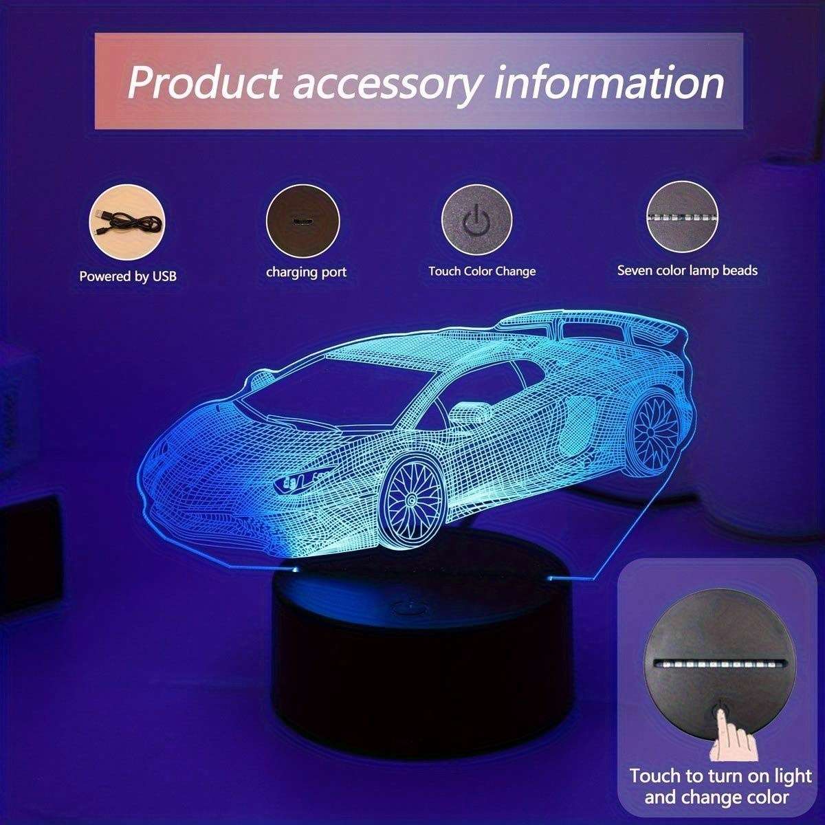 Night Light Items 3D Night Light
