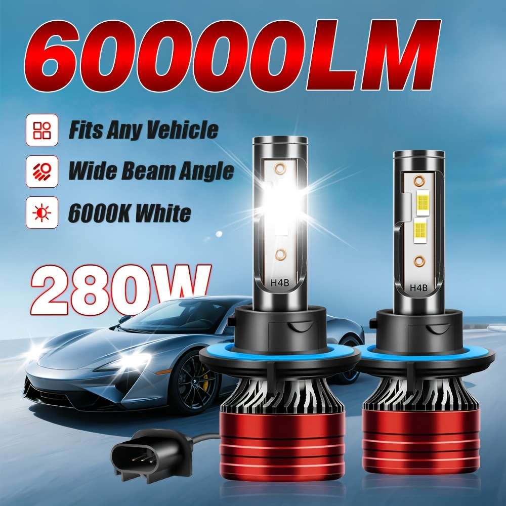 Car Lights Model H13 Quantity 2Pcsuniversal Adaptation