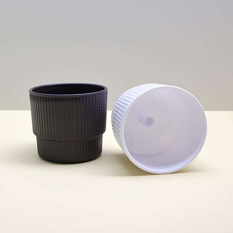 Flowerpot Quantity 2 Black