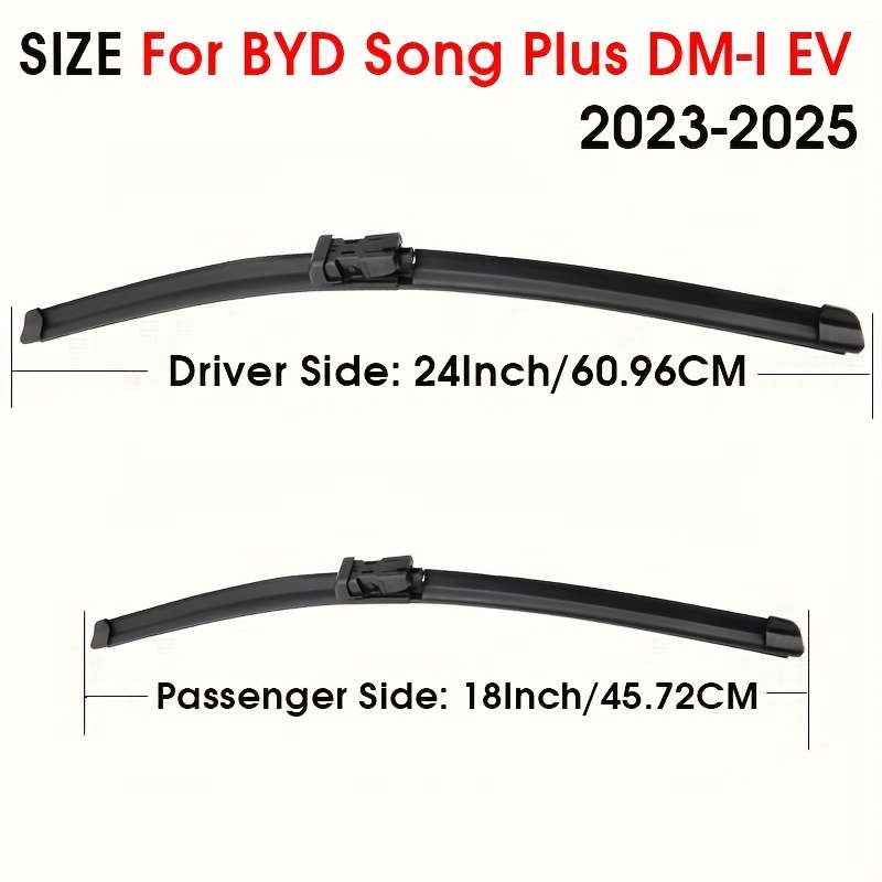 Windshield Wipers Size 60.96Cm 45.72Cm