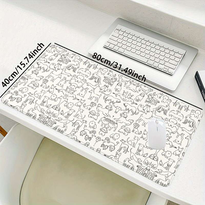 Mouse Pad Size 23.6X11.8Inches