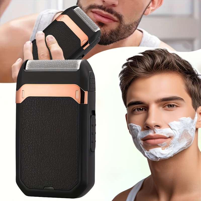 Sleek Compact Durable Powerful Smooth Men'S Electric Shaver Home Use