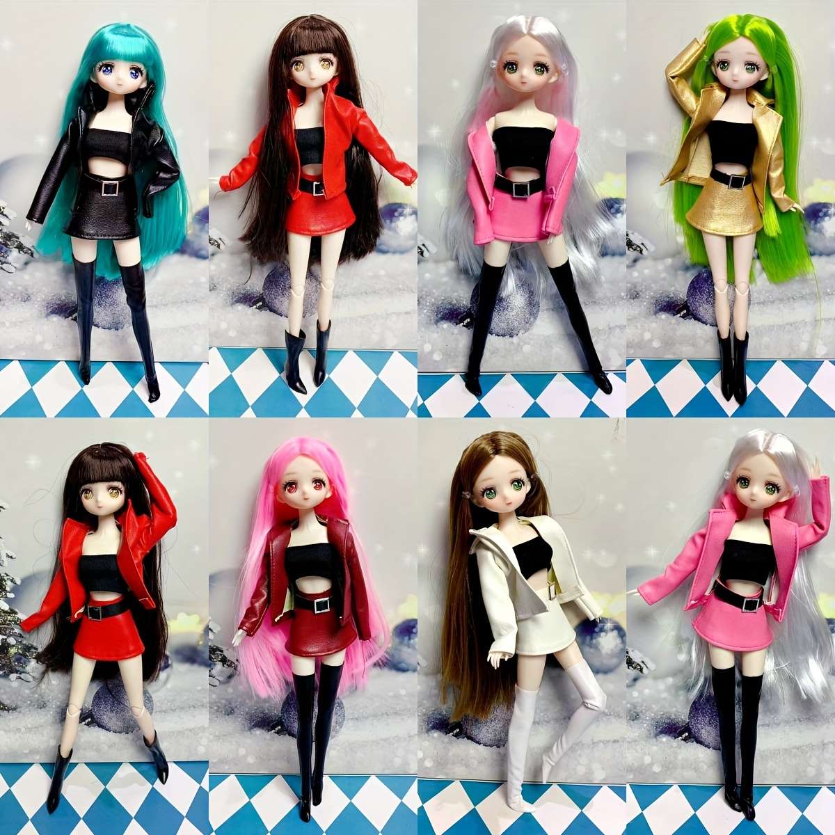 Plush Toyss Style White hair
