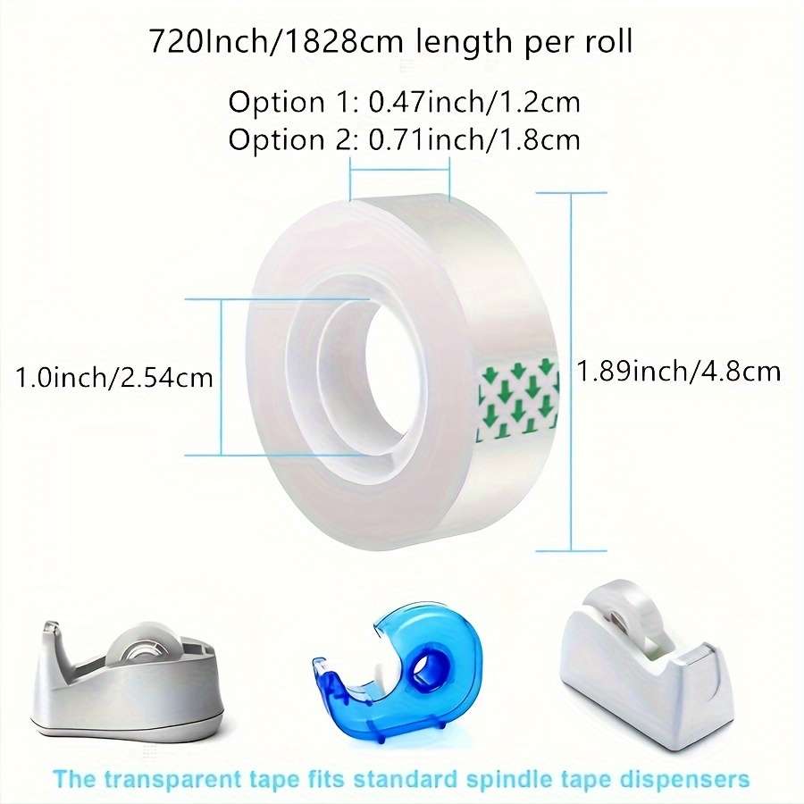Adhesive Tape Size 1.8Cm Width*18.29Meter Length