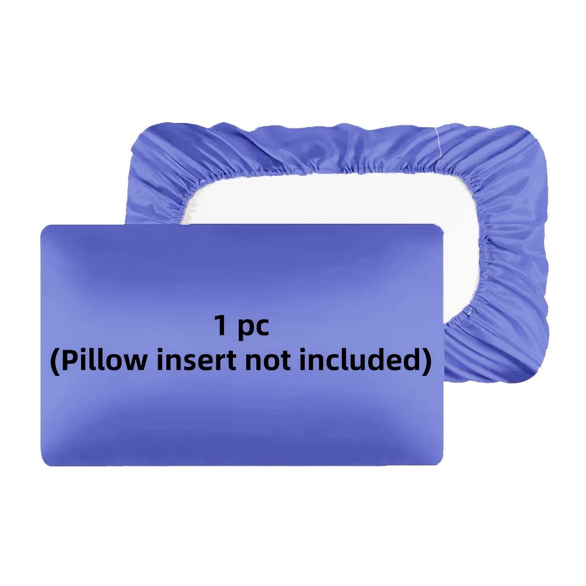Satin Pillowcase Color   Periwinkle Blue 42 Size50Cm*75Cm