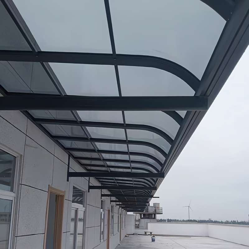 Polycarbonate Sheets Color Smoke Grey Size60Cm*2.44M*2.3Mm