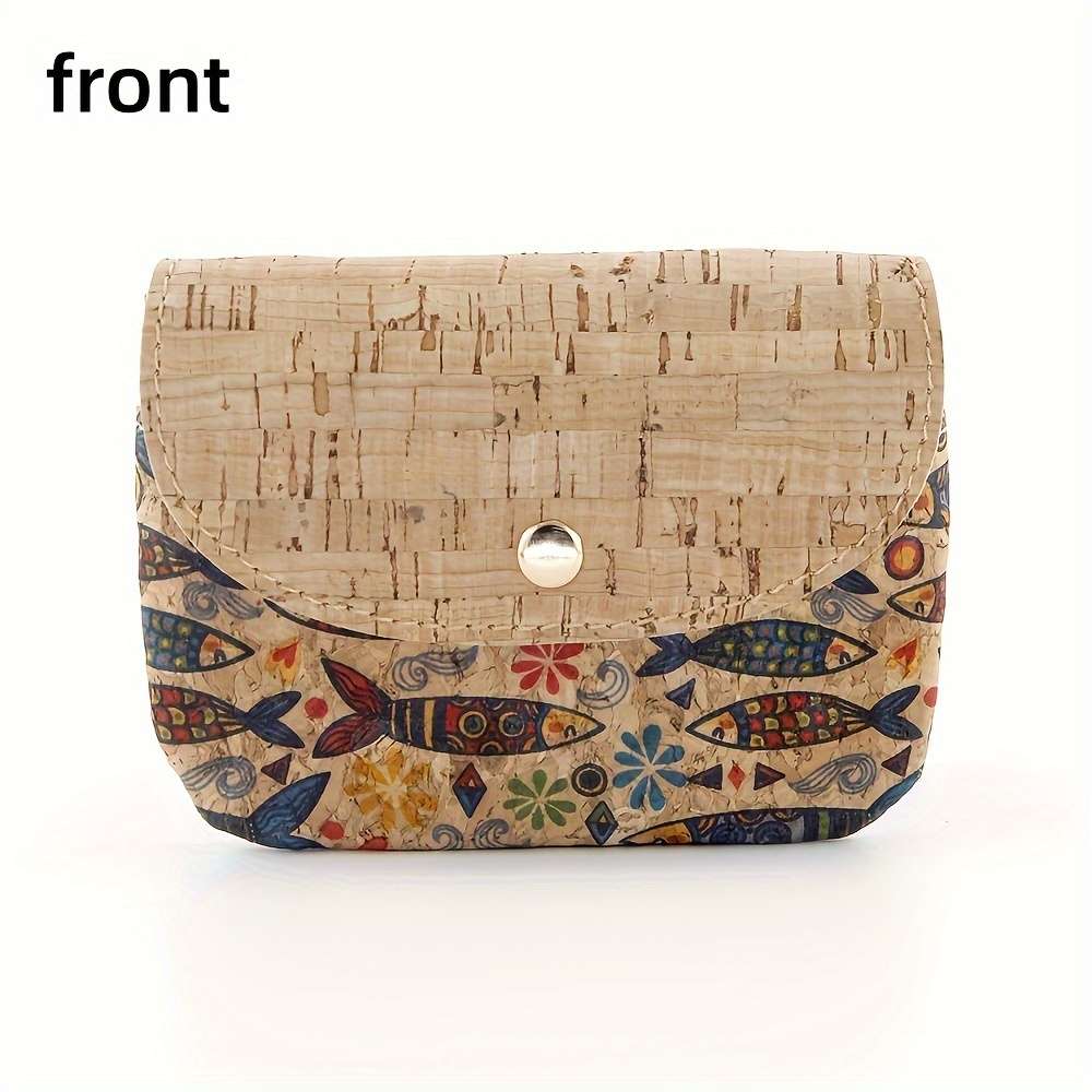 Popular Folding Flip Coin Purse Keychain Coin Purse Women'S Wallet Lightweight Multi-Layer Zipp