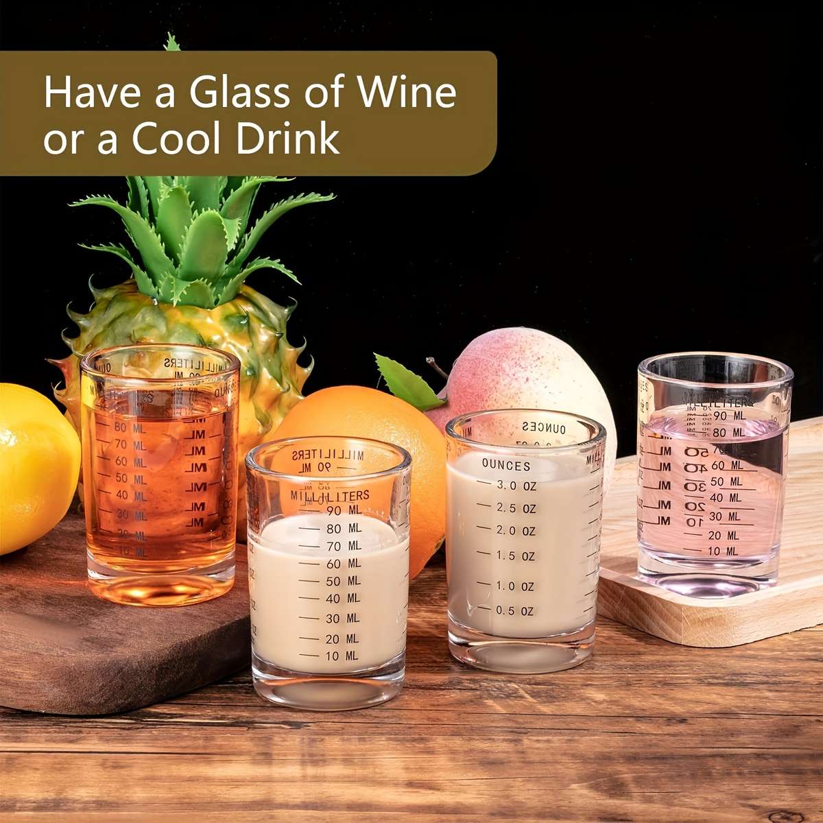 Measuring Cup Model 1021 Red 90Ml3.17Oz