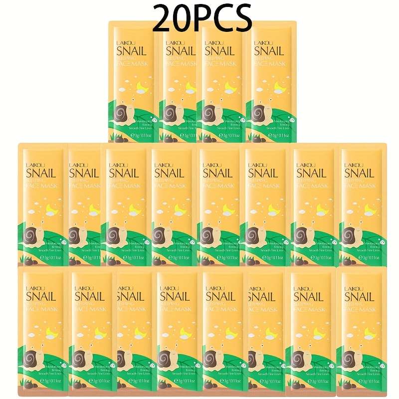 Facial Mask Size 20Pcs Capacity3G