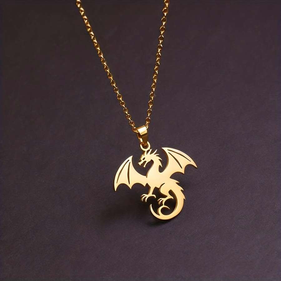 Womens Necklace Color Golden