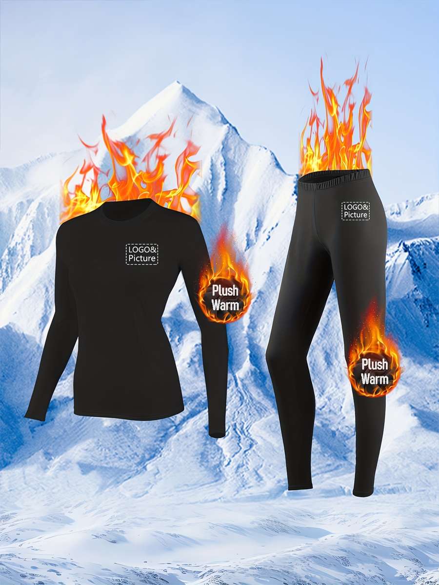 Thermal Underwear Color White Sizes