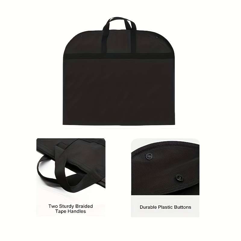 Clothing Dust Bags Color Black*2Pcs