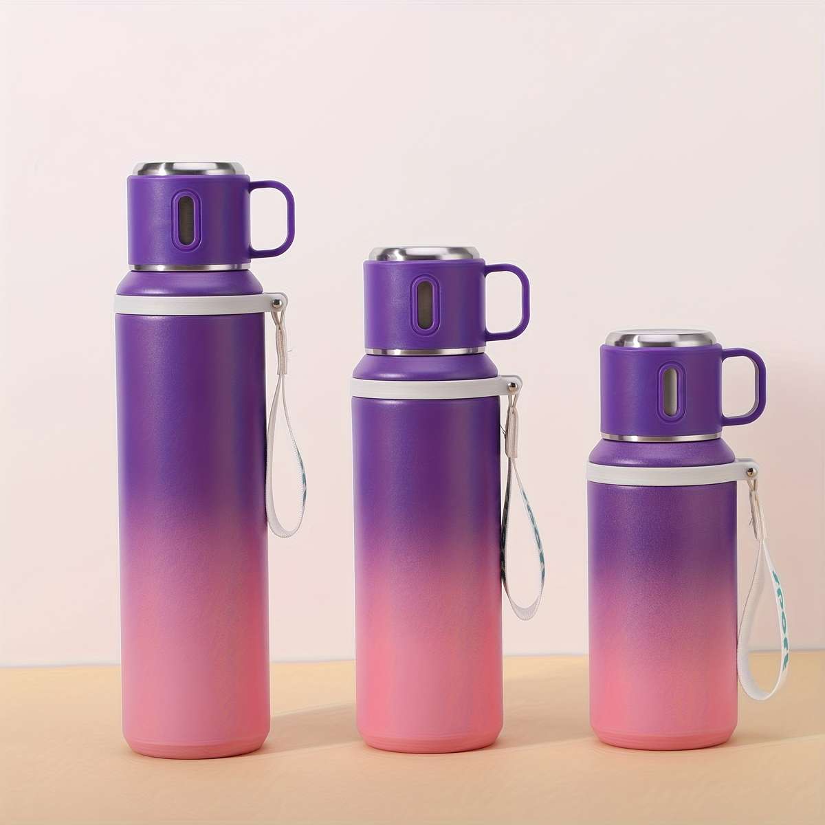Water Cup Color Gradient Red Capacity1000Ml