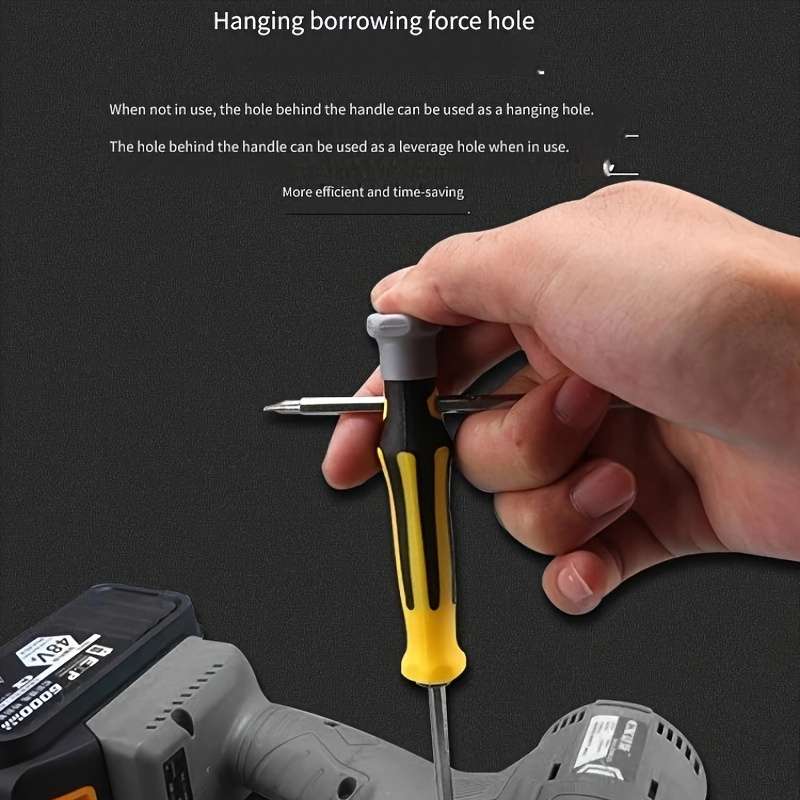 Screwdriver Bit Tool Set Color 6Pcs Set Colorful