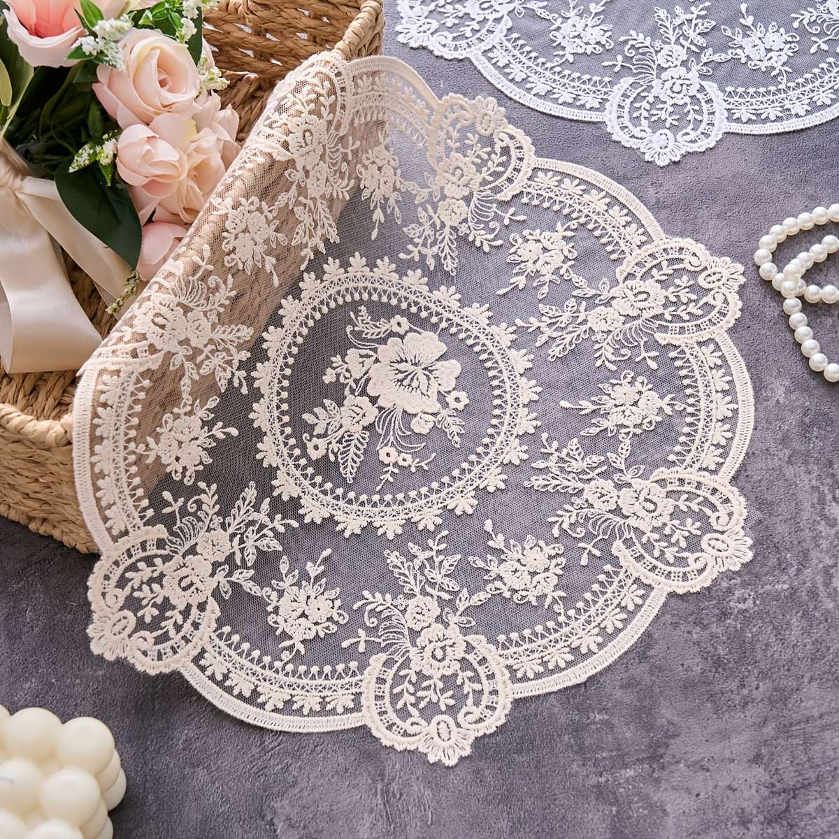 Wedding Supplies Color White Quantity 6Pcs