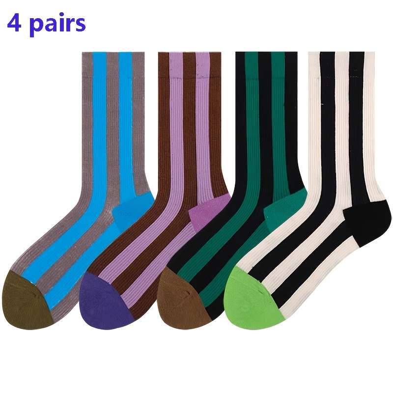 Women S Socks Color Color Mix 4 Pairs Size Onesize