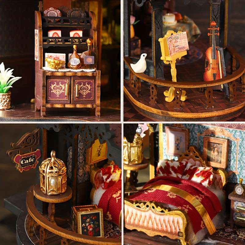 Building Toy Architectural Model Toy Set Style Gothic Edinburgh