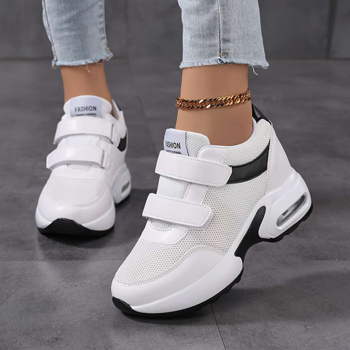 Women S Sneakers Color White Sizeuk 8