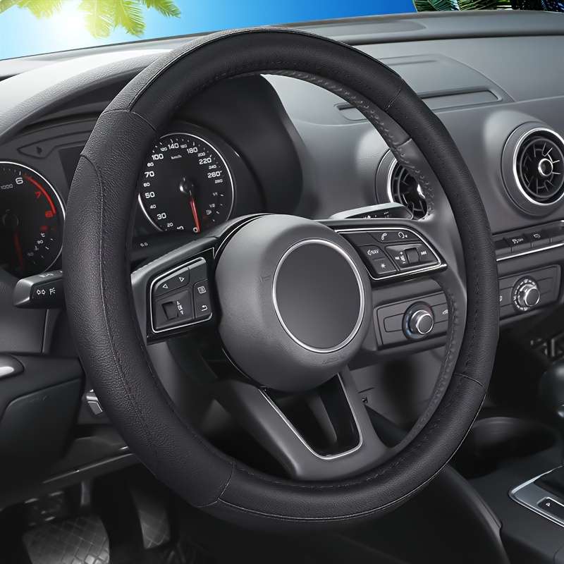 Car Steering Wheel Cover Red