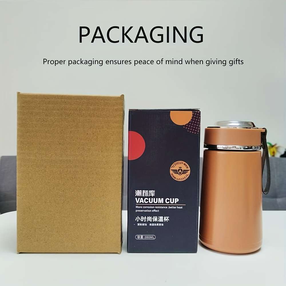 Water Cup Color Morandi Orange Capacity350Ml