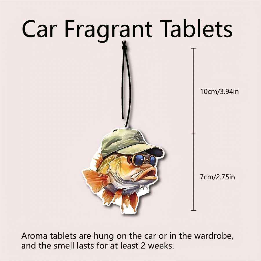 Car Interior Decor Style Cool Fish3Pcs