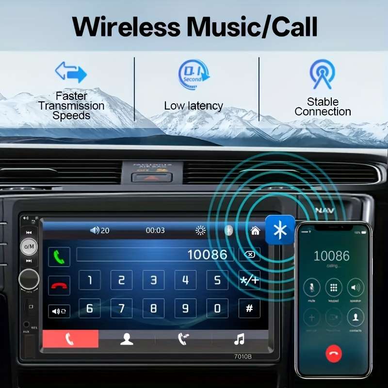 Car Audio Entertainment System Items Only Radio