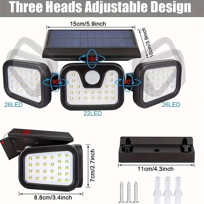 Solar Safety Light Outdoor Solar Light