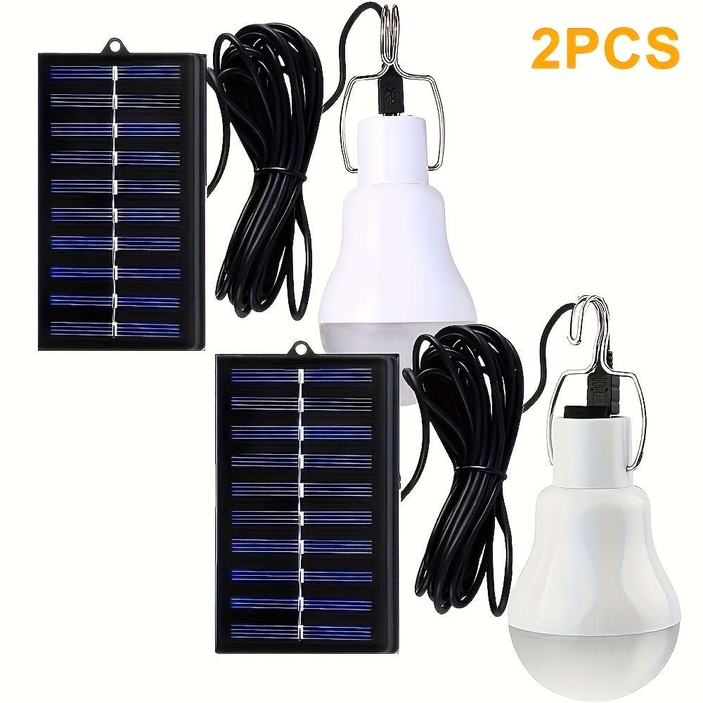 Solar Emergency Lights Quantity 2Pcs