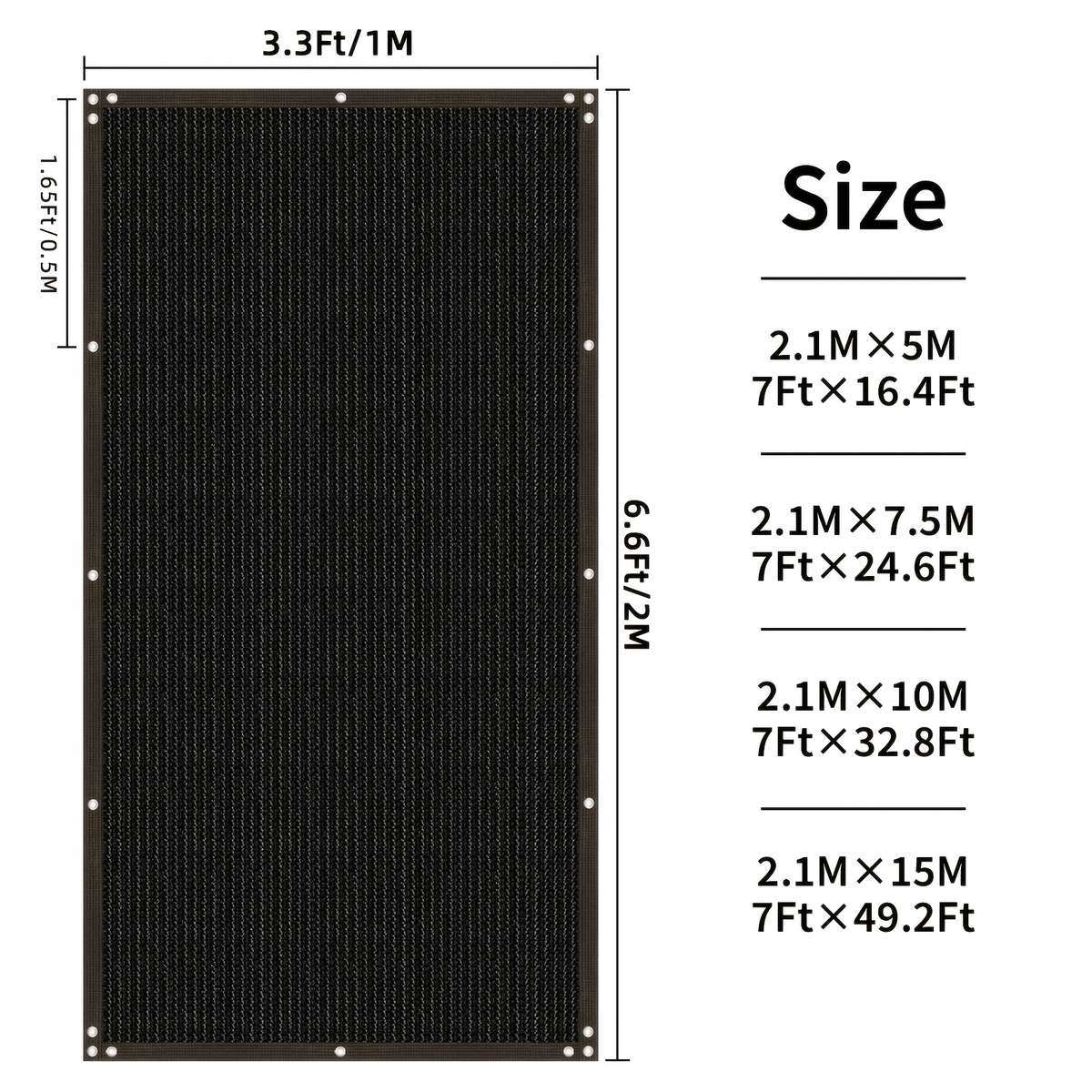 Shade Net Model 2.1M  7.5M