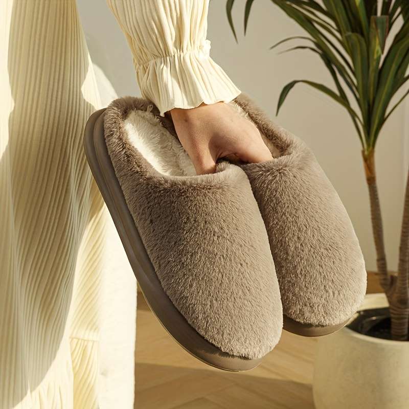 Cotton Slippers Color White Sizeuk 6.5-7