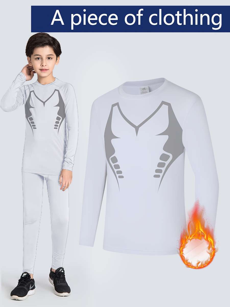 Thermal Underwear Color White Size13Y