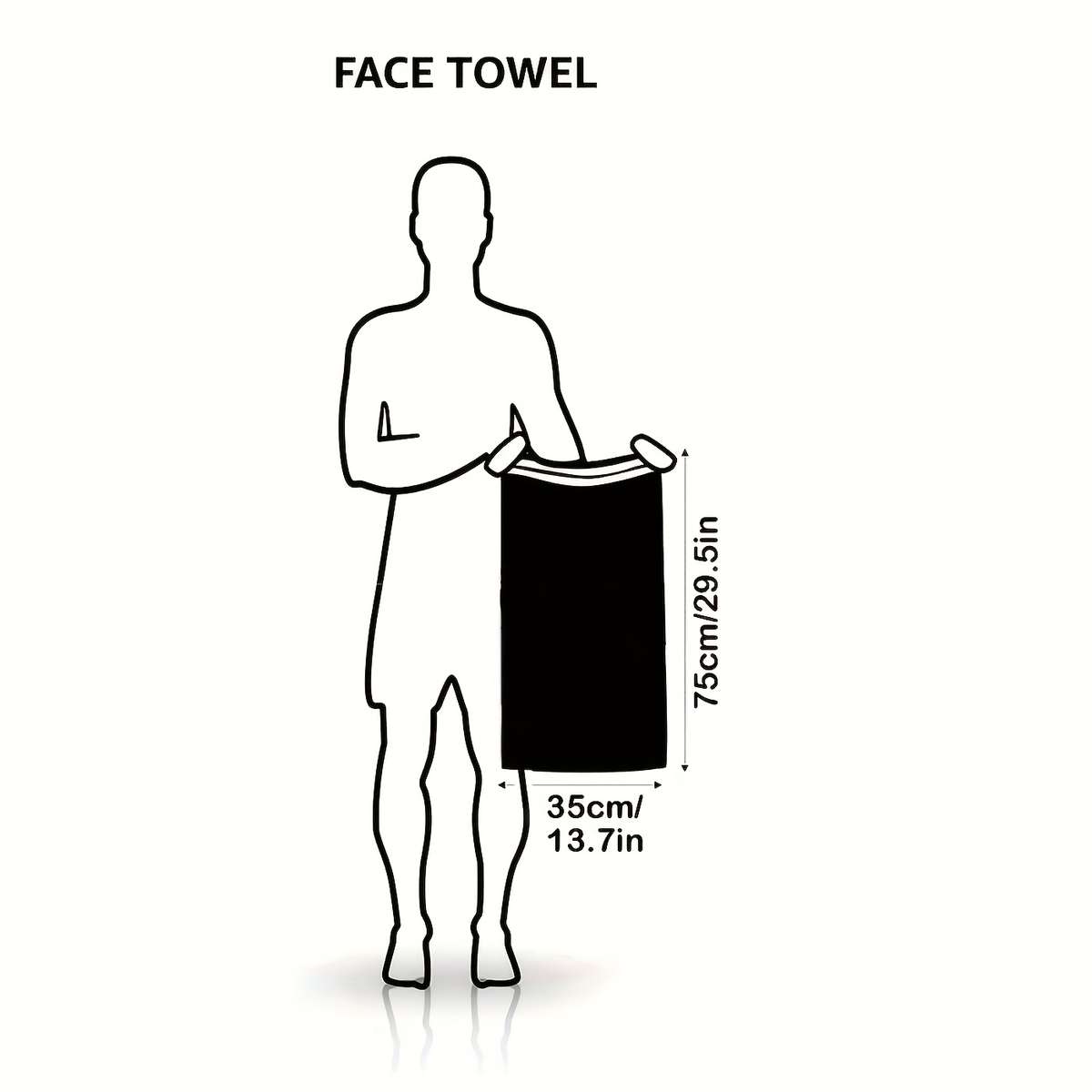 Towel Color Graypink Quantity2Pcs