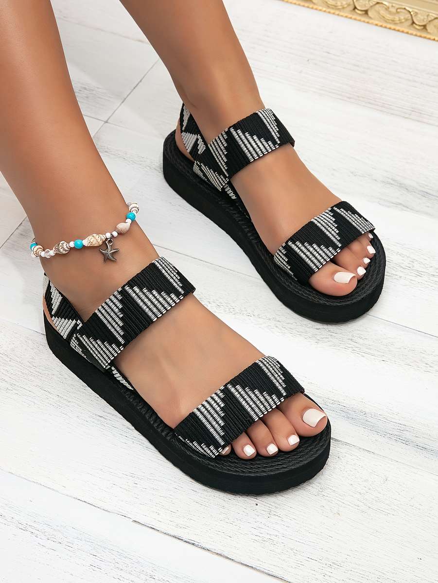 Sandals Color Black Size Uk 6