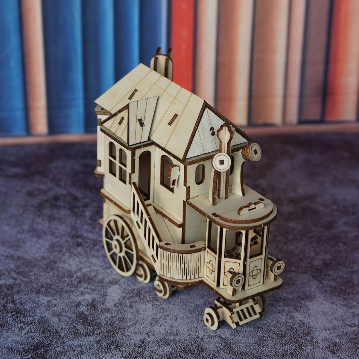 Building Toy Architectural Model Toy Set Color Yellow