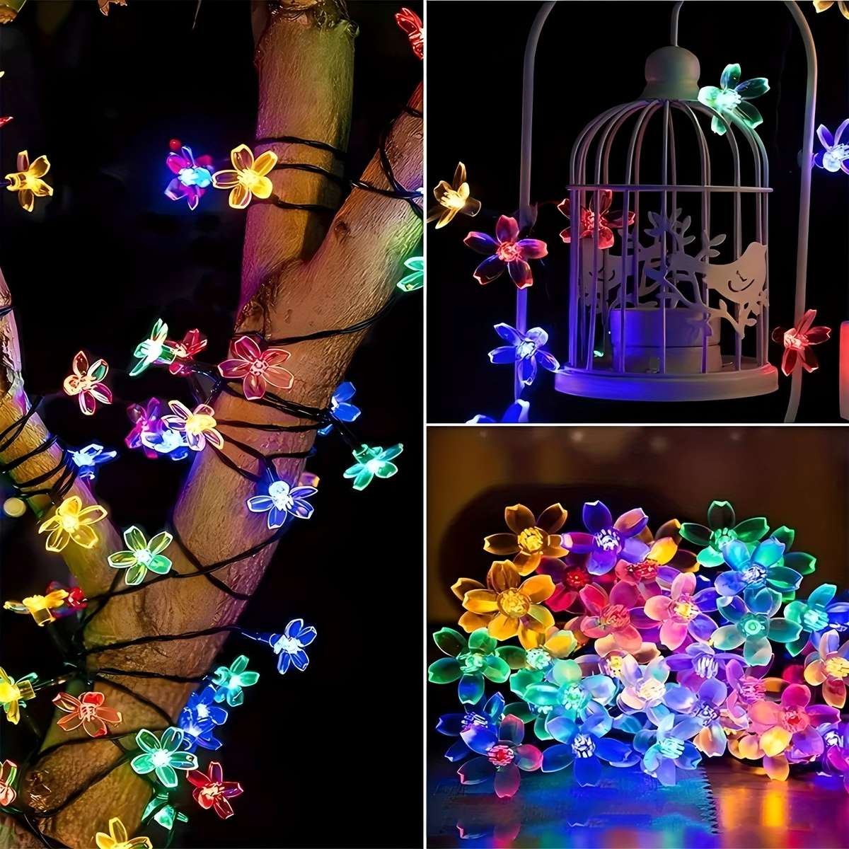 String Lights Color Pink Size7M 23Ft 50Leds