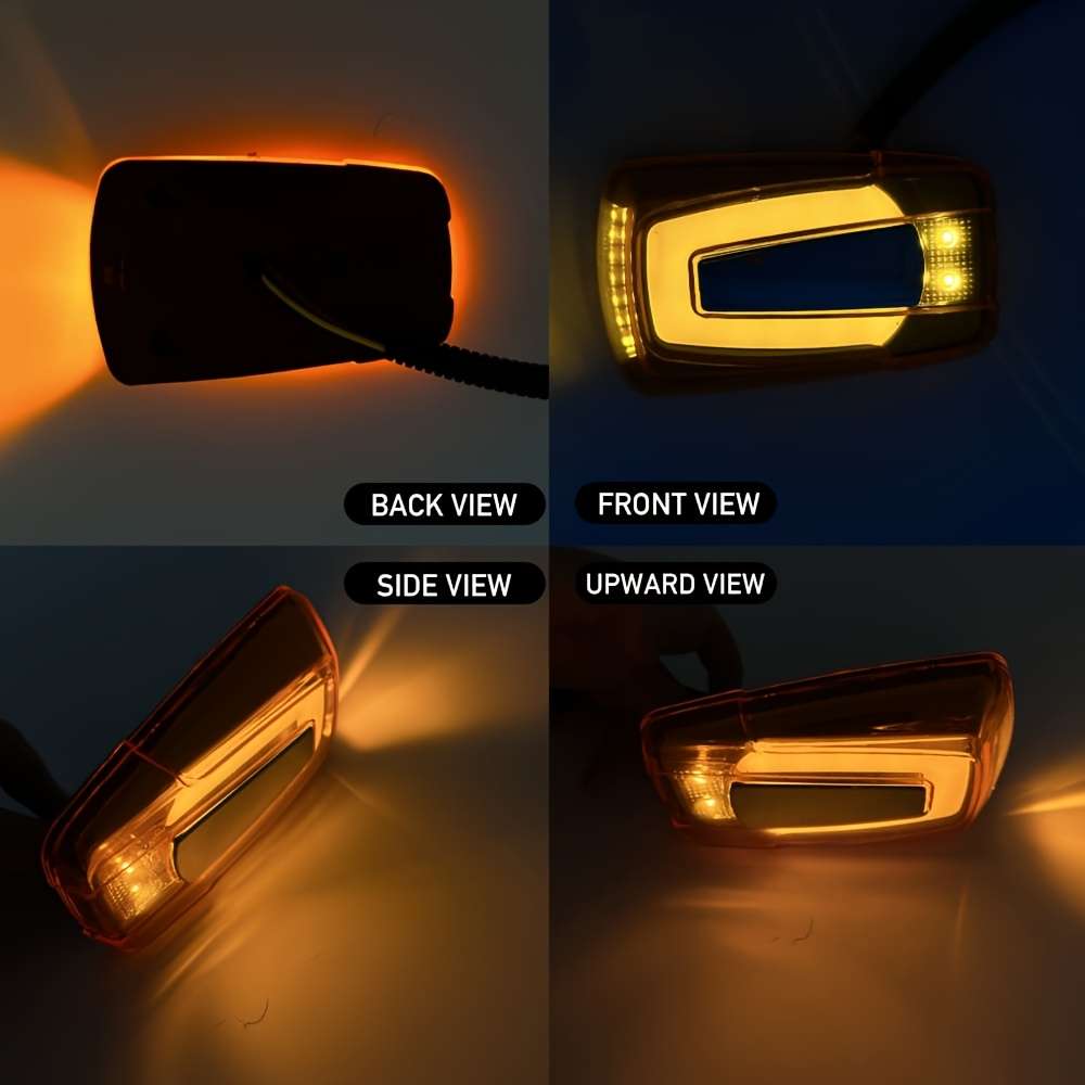 Car Lights Color Yellow Quantity 2Pcs