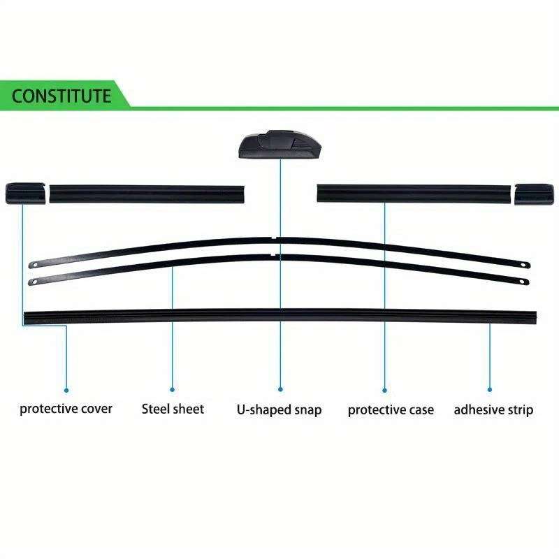 Windshield Wipers Quantity 1 Set
