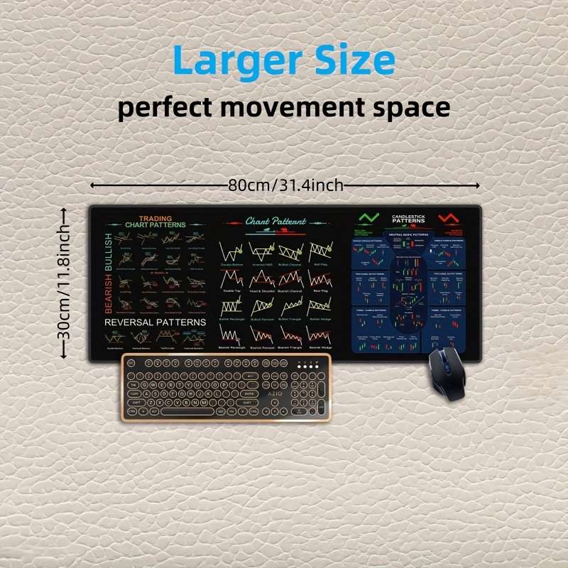 Mouse Pad Size 35.4X15.7Inch
