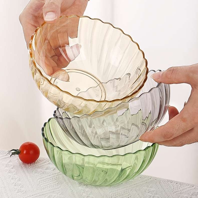 Bowl Color 4Pcs Mixed Colors