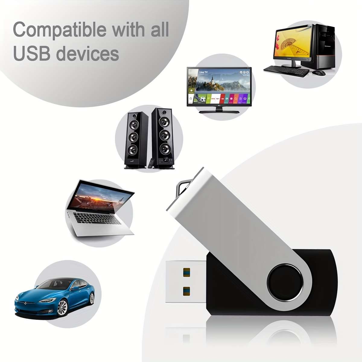Usb Flash Drive Storage 2Gb Quantity 4Pcs Lot