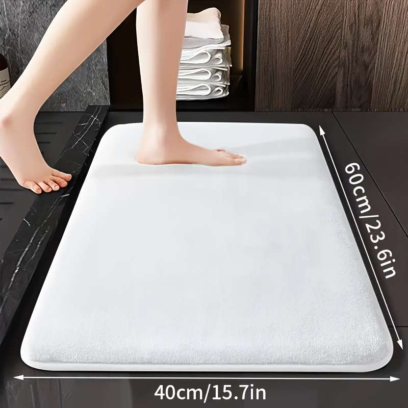 Floor Mats Color Light Grey Size 40X60Cm