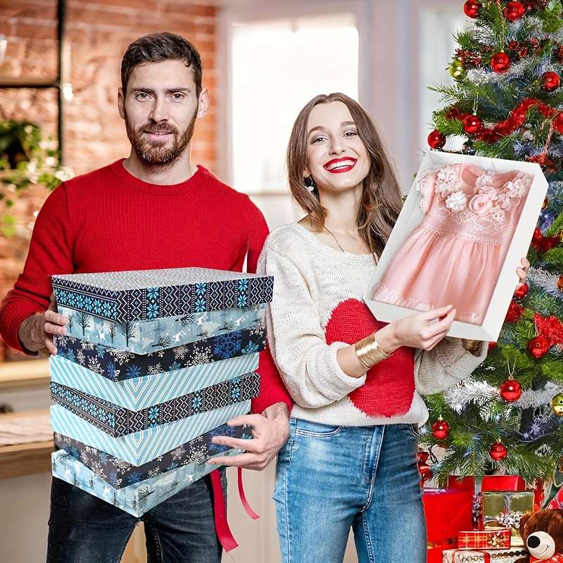 Christmas Gift Boxes Quantity 4Pcs